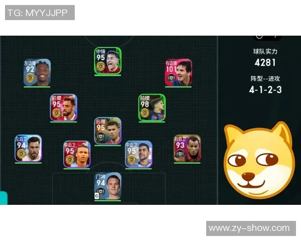 实况足球星域球员推荐图解析与最佳阵容搭配策略指南